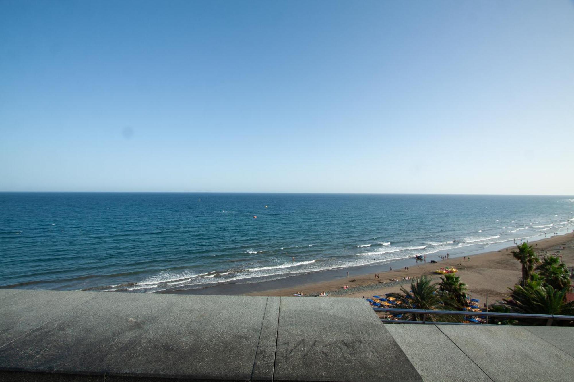 Apartamento Con Terraza Y Piscina En Playa Del Ing Playa del Inglés Exterior foto