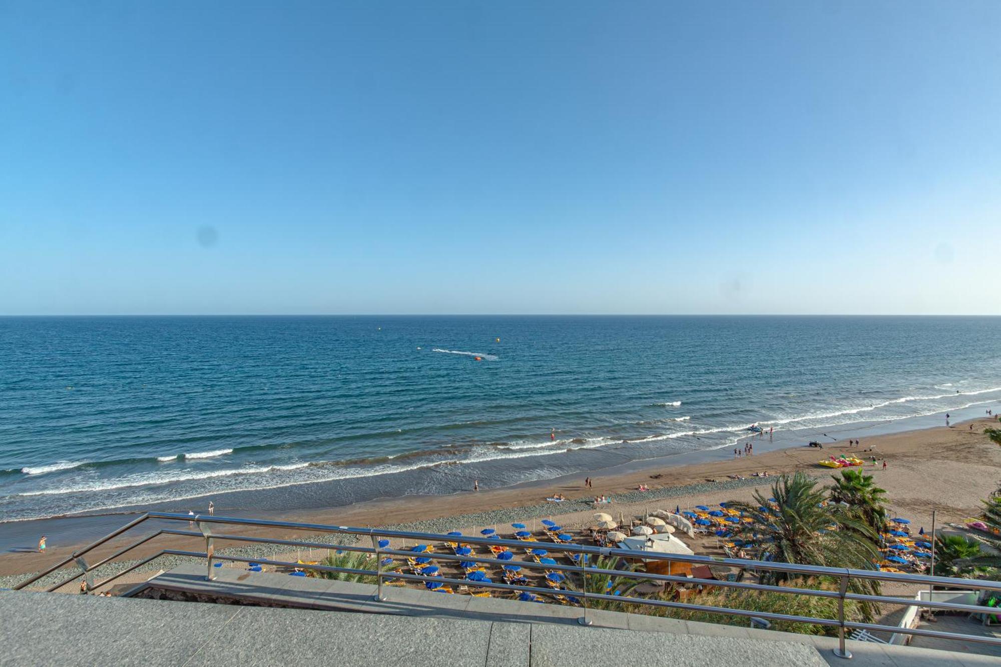 Apartamento Con Terraza Y Piscina En Playa Del Ing Playa del Inglés Exterior foto